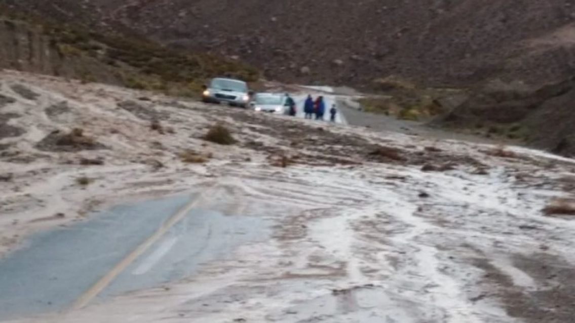 Est�s son las rutas intransitables en Jujuy por el temporal