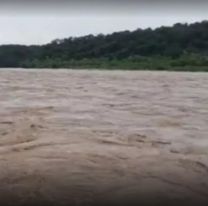 Desborde del río Bermejo: gran operativo aéreo para asistir a comunidades afectadas