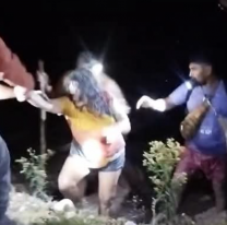 Jujuy: rescataron a una pareja atrapada por la crecida de un arroyo en San Antonio