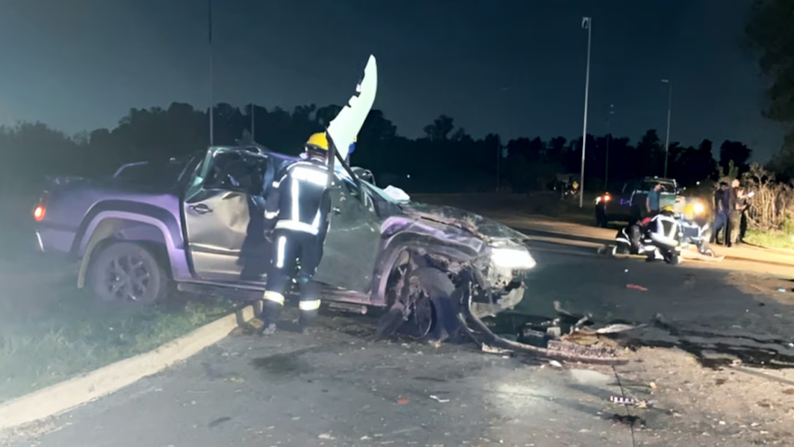 Volv�an de una fiesta electr�nica, chocaron y murieron los cuatro