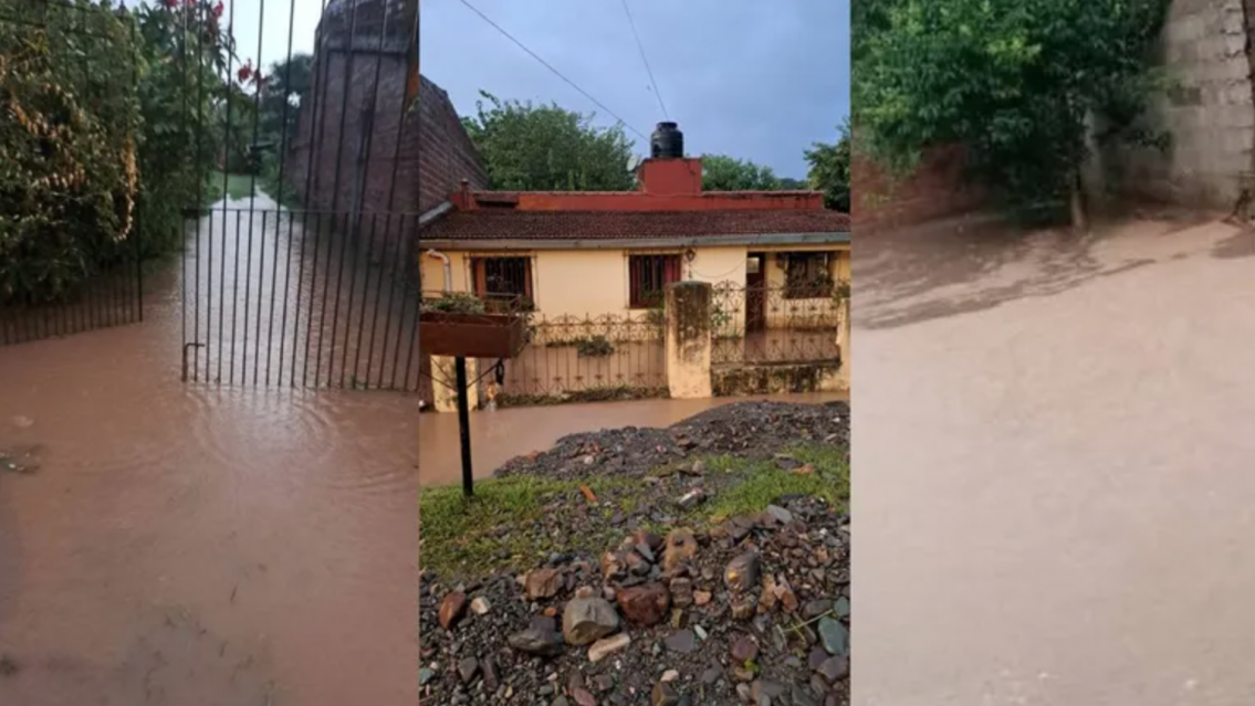 Temporal en Jujuy: una casa se derrumbó y varias zonas quedaron afectadas