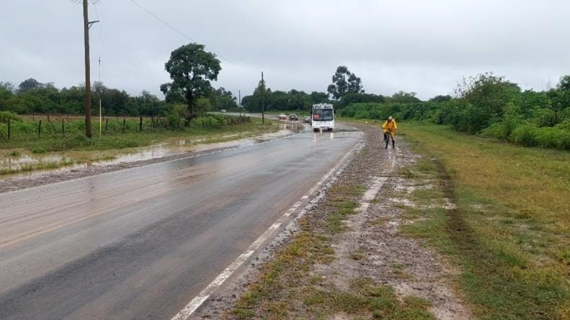 Tras el temporal, volvió a quedar habilitada la ruta 21