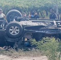 Murió un hombre y dos de sus hijos en un duro accidente cuando volvían de vacaciones