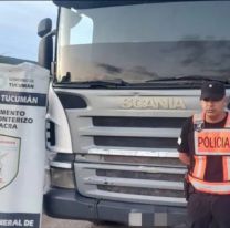 La policía recuperó un camión jujeño en Tucumán