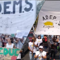 Paro Docente en Jujuy: adhieren CEDEMS y Adep, es hoy y el 5 de marzo