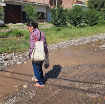 Temporal en Perico: vecinos otra vez afectados por la falta de obras de la municipalidad