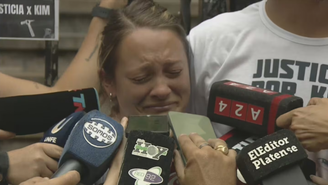 Desgarrador ruego de la mam� de Kim al tener cara a cara a los asesinos de su hija