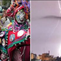 Sábado de carnaval y tormentas: Rige alerta amarilla para Jujuy