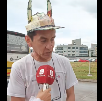 Su invento para carnaval lo convirti&oacute; en el vendedor m&aacute;s querido de Jujuy&nbsp;