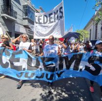 Paro y movilizaci&oacute;n del CEDEMS en Jujuy: reclamos por mejores condiciones laborales