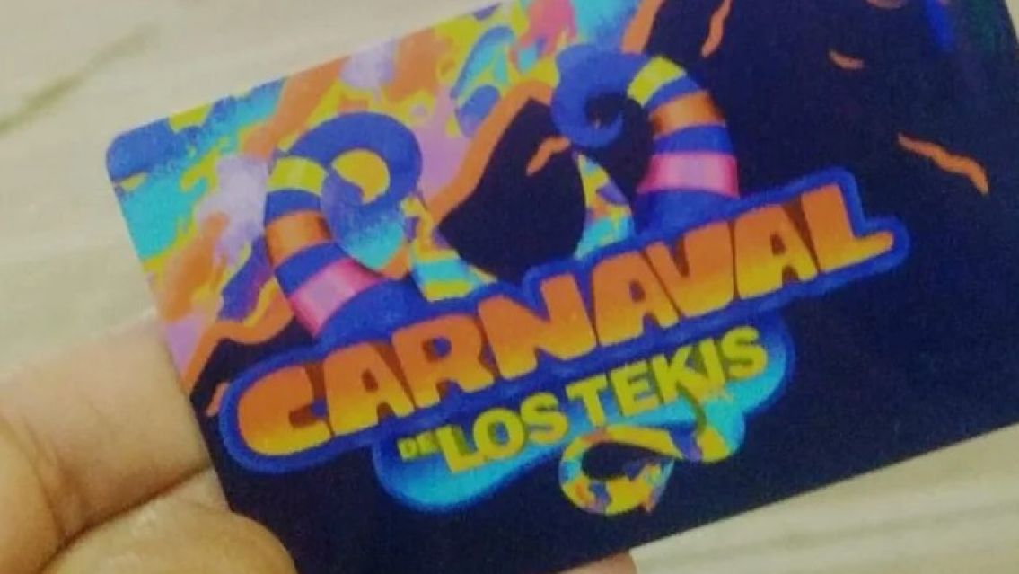 Como recuperar el dinero que te qued� en la tarjeta del Carnaval de Los Tekis