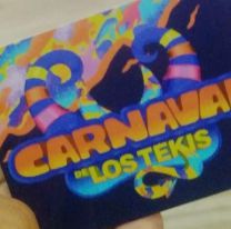 Como recuperar el dinero que te quedó en la tarjeta del Carnaval de Los Tekis