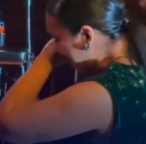 Ángela Leiva se quebró en pleno show: ¿Qué pasó?
