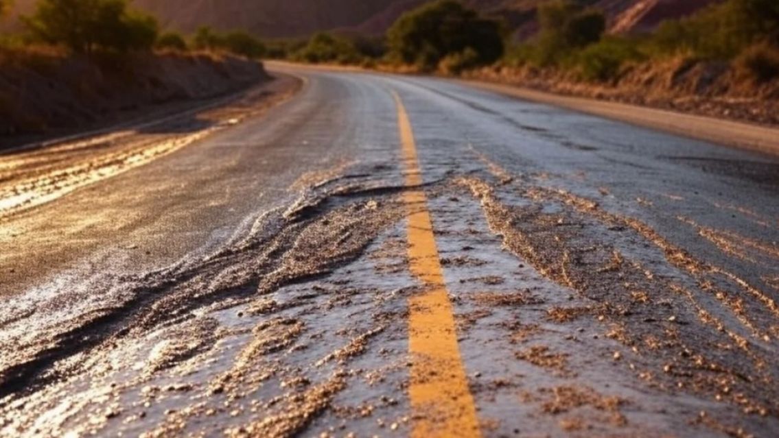 Cortes y accidentes de tr�nsito por el temporal en Jujuy