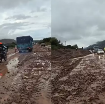 Temporal en Jujuy: cortes de ruta y caminos anegados complican la circulación