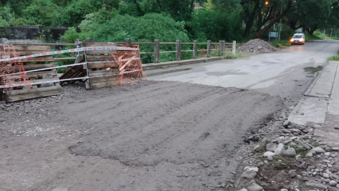 Habilitan parcialmente el puente de Huaico para la circulaci�n vehicular