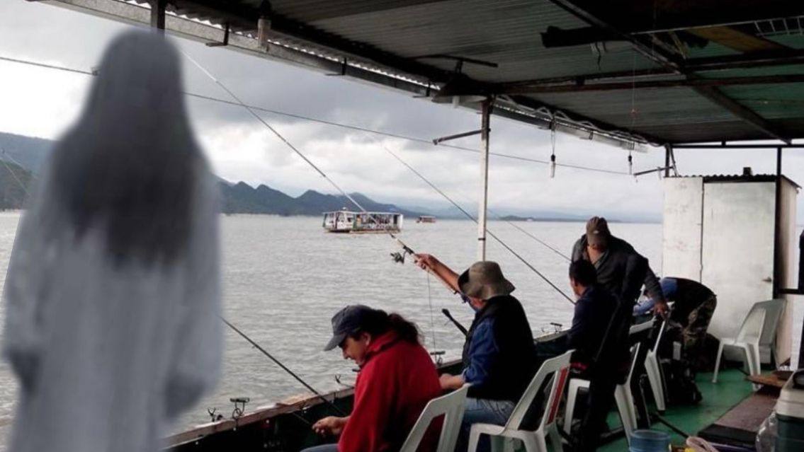 El "regalo" que le dej� La Llorona a un pescador en el dique 