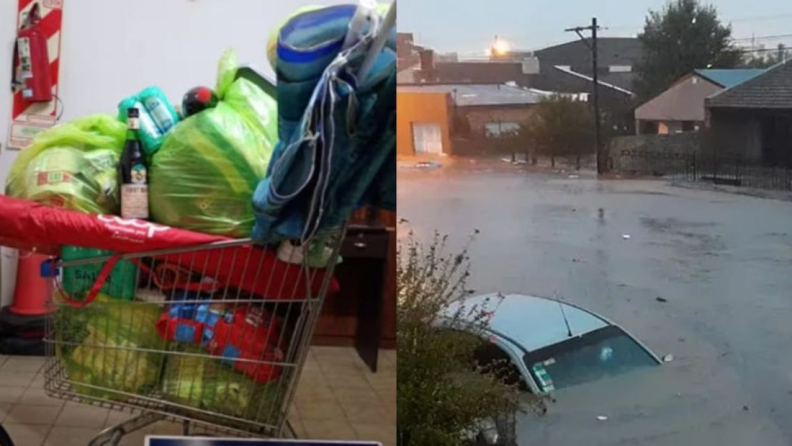 Temporal en Bah�a Blanca: detuvieron a 16 saqueadores de locales en medio de la tragedia