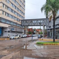 Controversia en Palpalá por la pasarela de una clínica privada que ocupa espacio público