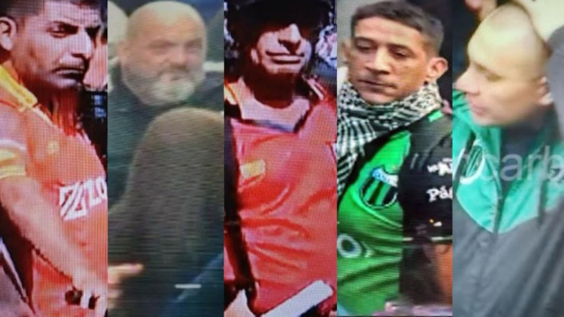 Estos son los barras y exdirigentes de clubes identificados en los enfrentamientos en el Congreso