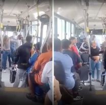 Una embarazada quiso viajar en colectivo sin pagar y atacó a golpes al chofer