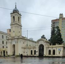Así es el enorme boquete que podría derrumbar la Catedral de Jujuy
