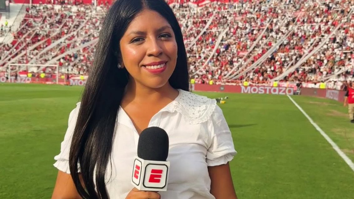 Orgullo jujeño: Florencia Romero, la periodista que brilla en ESPN y es furor internacional