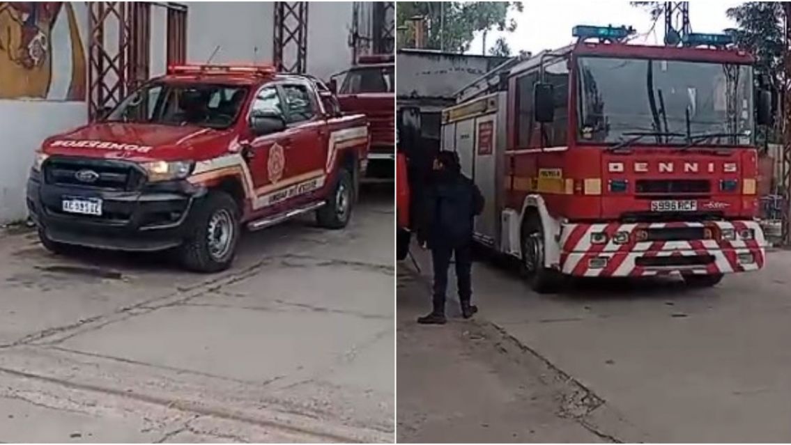 Bomberos voluntarios protestan en Palpalá: Rivarola no los recibe
