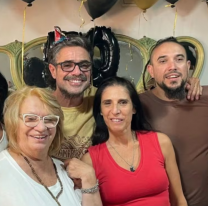 Luciano Castro cumplió 50 años, festejó con su hijo mayor y sorprende el parecido