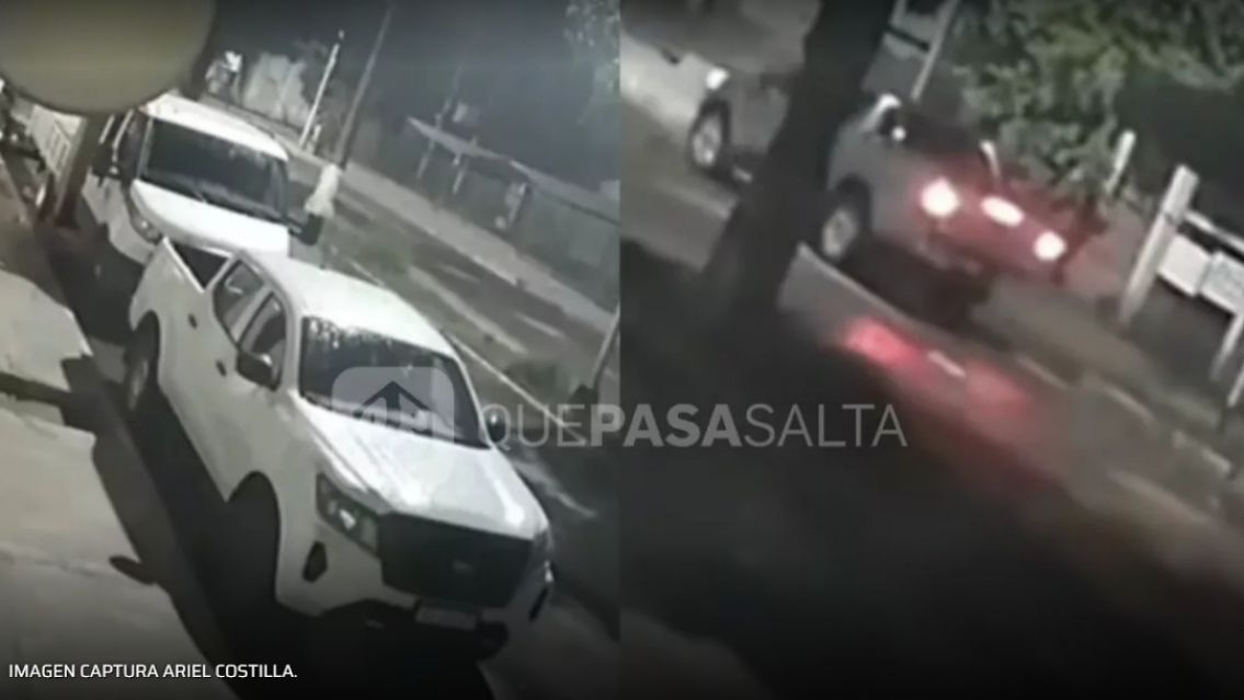 Terrible robo de camioneta qued� grabado por c�maras de seguridad: Se las llevan a Bolivia