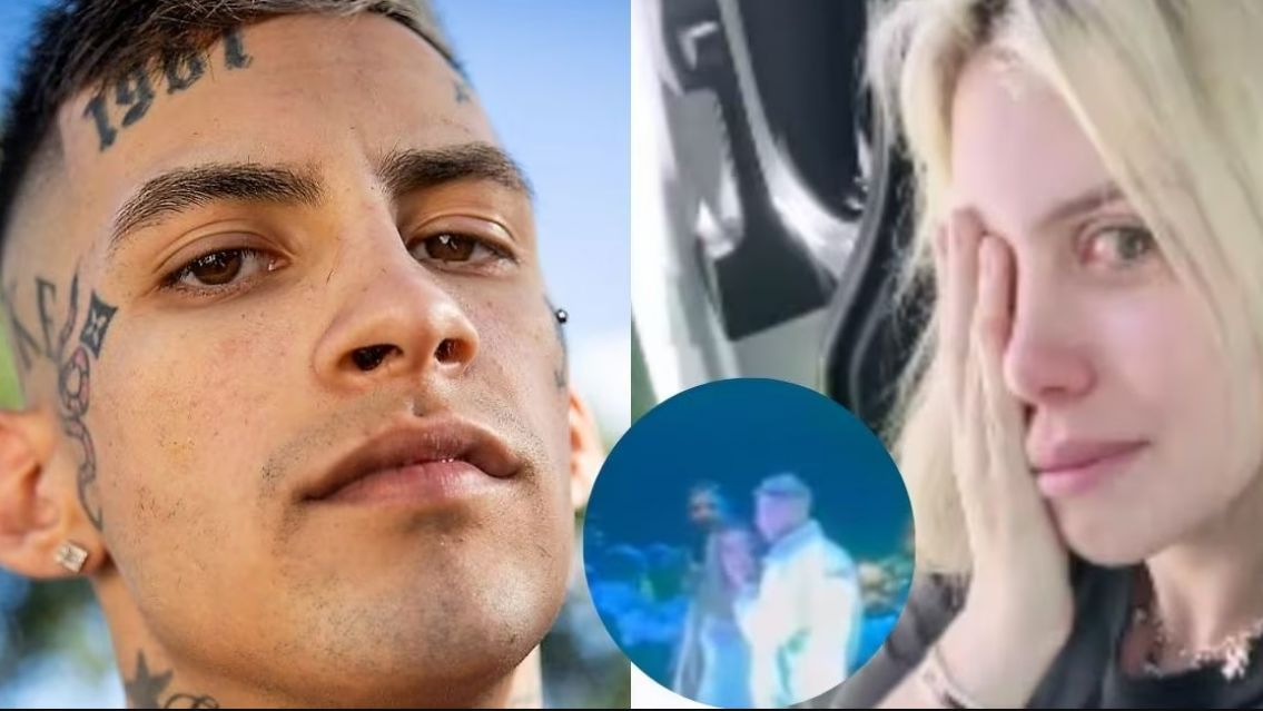 El terrible gesto de L-Gante que golpeó a Wanda Nara : "Que se aleje"