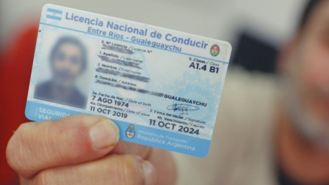 Renovar la licencia de conducir será más fácil y digital en Argentina
