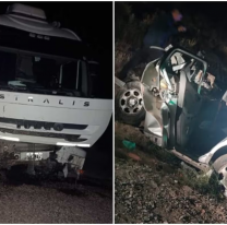 Chocaron un camión y una camioneta: dos personas murieron en el acto