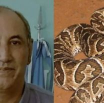 Murió conocido concejal: lo picó una serpiente yarará mientras cortaba el pasto