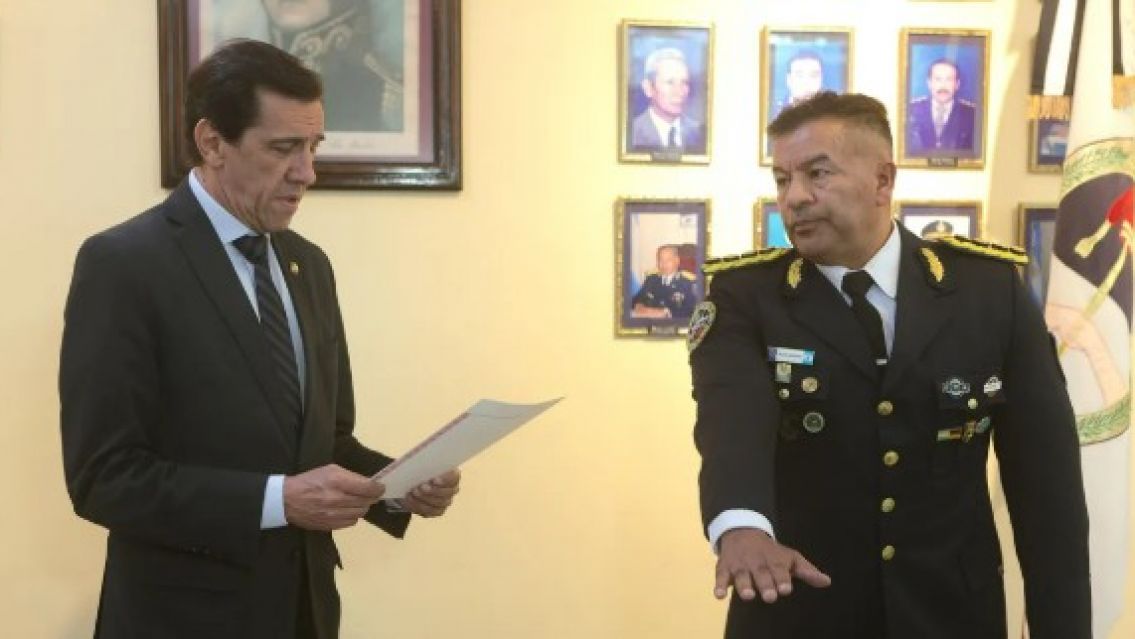 Asumió el nuevo Jefe de la Policía: "Trabajar en la seguridad de Jujuy", dijo Carlos Sadir