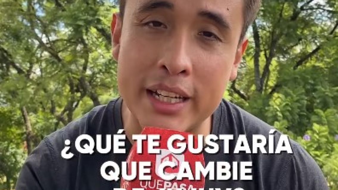 [VIDEO] Juje�os contaron que les gustar�a cambiar de Jujuy 