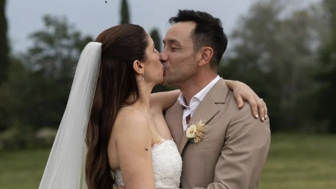 Se cas� Luciano Pereyra, �qui�n es la mujer que se convirti� en su esposa?