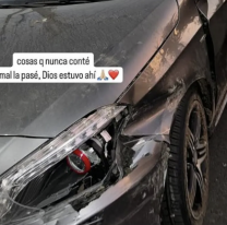 "Dios estuvo ahí", así fue el terrible accidente de Tamara Báez
