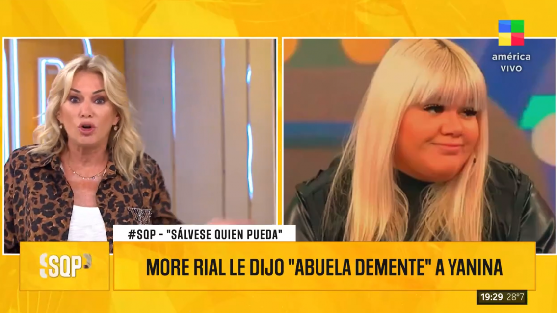 More Rial ahora contra Yanina Latorre, "se atendieron" p�blicamente