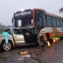Terrible choque frontal en ruta norteña, murieron dos jóvenes