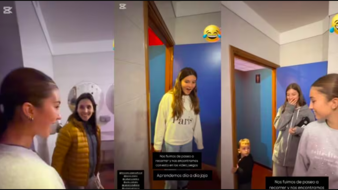 �Las hijas de "Poroto" Cubero con una letrina? As� se les desfigur� la cara