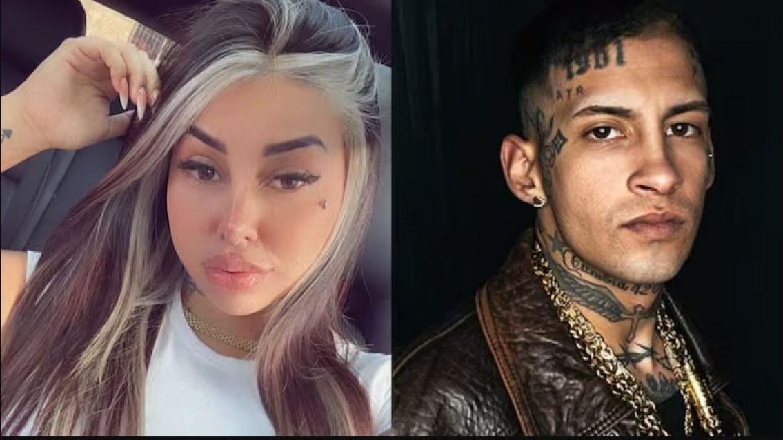 Se accidentó la ex de L-Gante: el auto destrozado