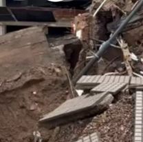 Destrozos en Santa Fe y Córdoba por el brutal temporal: granizo, cortes de luz y derrumbes