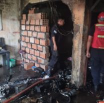 Terrible incendio en una casa de San Pedro: Pudo ser una verdadera tragedia