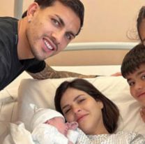 Nació el hijo de Leandro Paredes y su nombre enloqueció a los fanáticos: "Bienvenido"