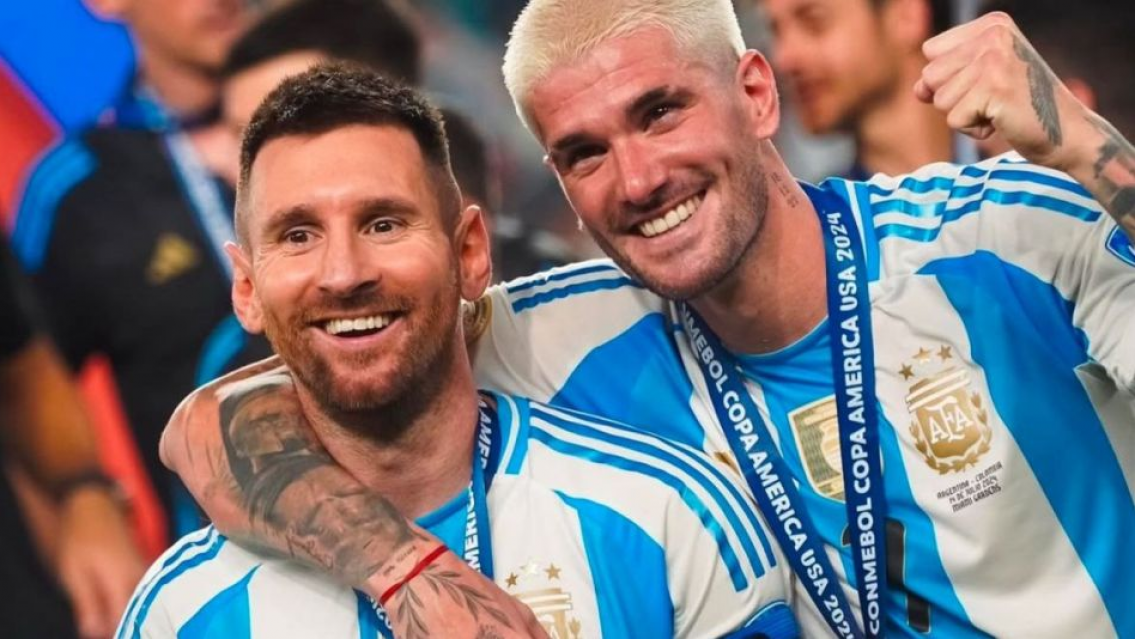Messi y De Paul podrían jugar juntos fuera de la Selección, ¿cómo sería?