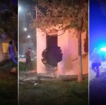 Vecinos se cansaron y demolieron una casa: "No va a haber más transas en el barrio"