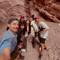 La mega famosa que lleg&oacute; al norte y se sac&oacute; fotos con todos