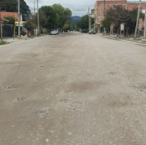 San Salvador: denuncian que pagaron la pavimentación de una calle que nunca hizo la muni