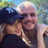 La China Suárez derritió las redes con una frase romántica para Mauro Icardi